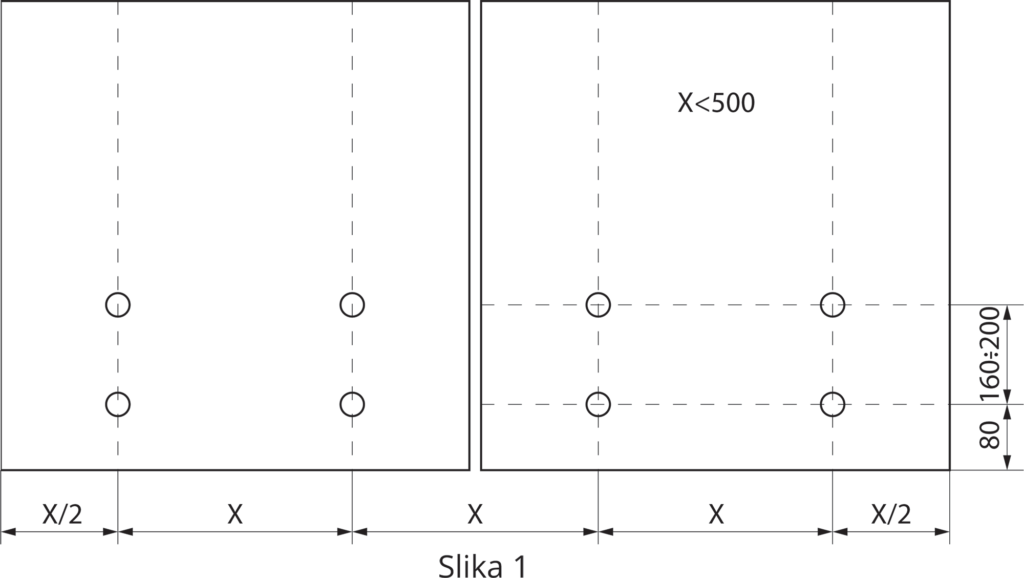 Crea-Point GT-50 - crtež montaže