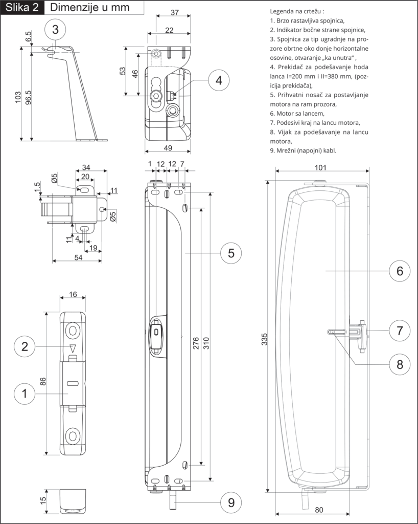 Slika 2 - Geze EOL N